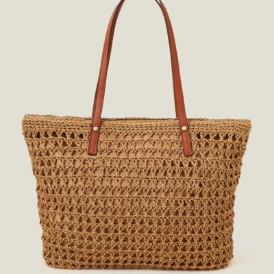 Raffia Shoulder Bag