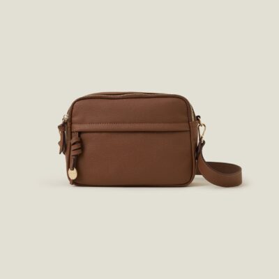 Cross-Body Camera Bag Tan