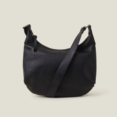 Leather Medium Scoop Bag