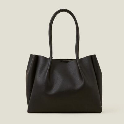 Soft Shoulder Bag Black