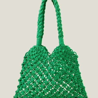 Open Weave Shopper Bag