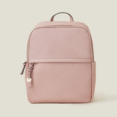 Zip-Around Backpack Pink