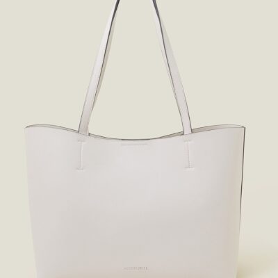 Leo Tote Bag White