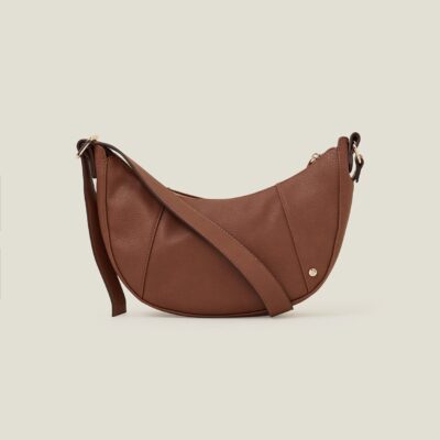 Sling Cross-Body Bag Tan