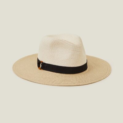 Tortoiseshell Ring Fedora Hat