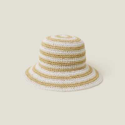 Stripe Bucket Hat