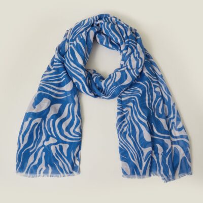 Swirl Print Scarf