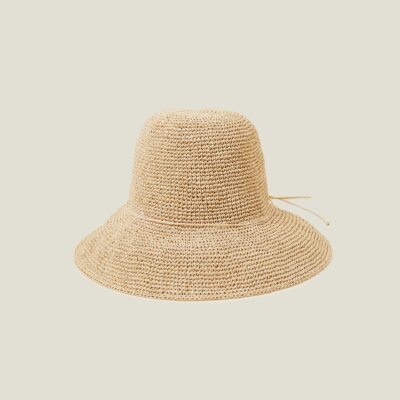 Straw Bucket Hat