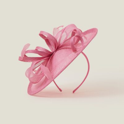 Penny Loop Fascinator Pink