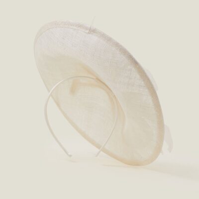 Penny Loop Fascinator Ivory