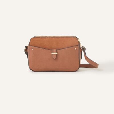 Shelby Cross-Body Bag Tan