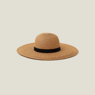 Floppy Band Hat Tan