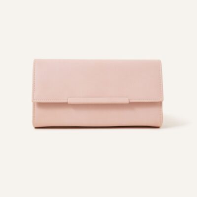 Clean Bar Clutch Bag Nude