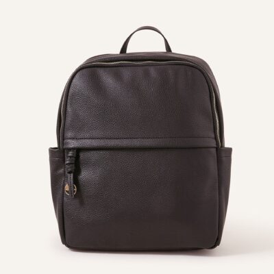 Zip Around Backpack Black