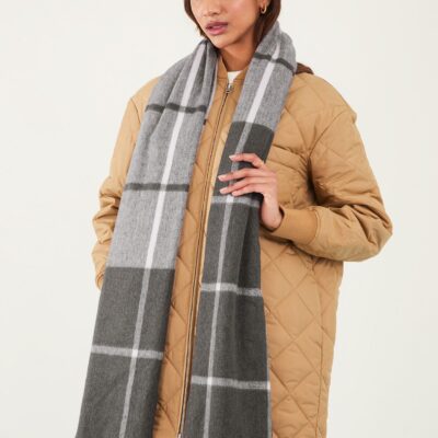 Check Blanket Scarf