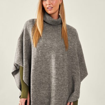 Cosy Knit Poncho