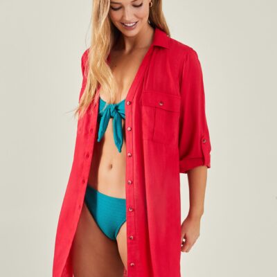 Beach Shirt Red